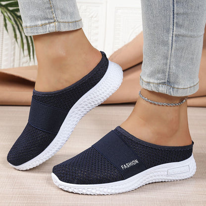 women's shoes Solid Color Mules,  women's summer shoes free shippiing shoes Slippers for women Comfortable and breathable