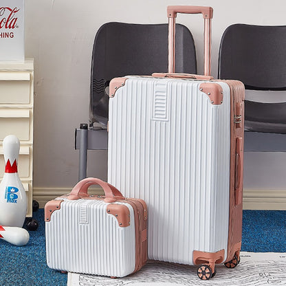 Travel Suitcase 20 22 24 26 28 Inch Trolley Suitcase 100% Aluminum Alloy Travel Bag Business Trip Large Capacity Storage Bag