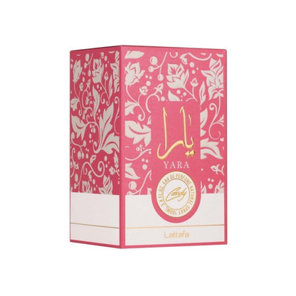 Lattafa Yara Candy Vanilla Frutado Cítrico Floral Eau de Parfum Fragrância de Longa Duração para Mulheres 3.40 Onças 100 ml