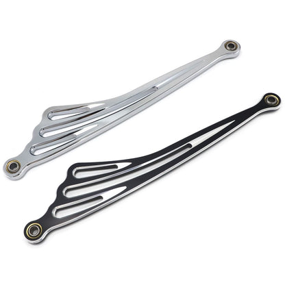 Seletor de marchas Black Chrome Wing CNC e alavanca de mudança para Harley Touring Road King Softail Street Glide Trike 1984-15 2016 2017