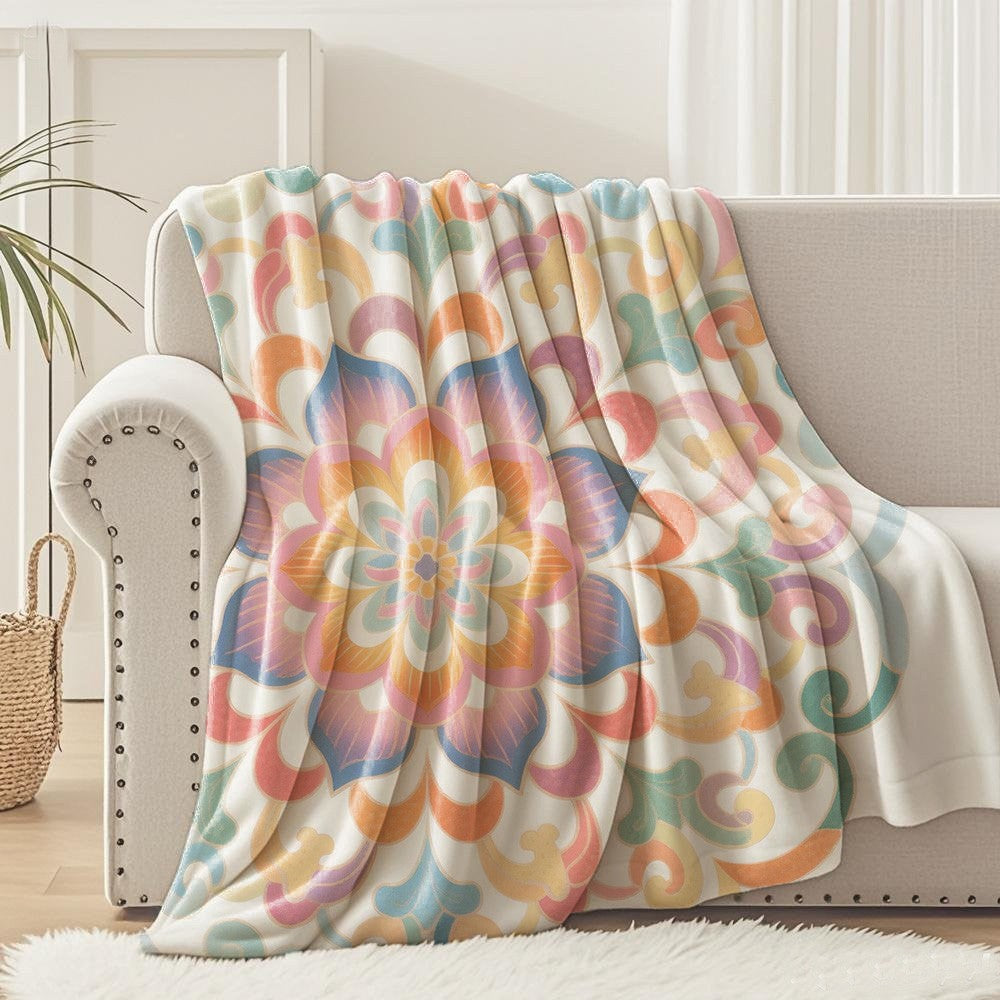 Heavyweight  Flannel | Festive Gift Selectio | Soft and delicate | Keep warm | Room Decor Blanket, Camping Stuff