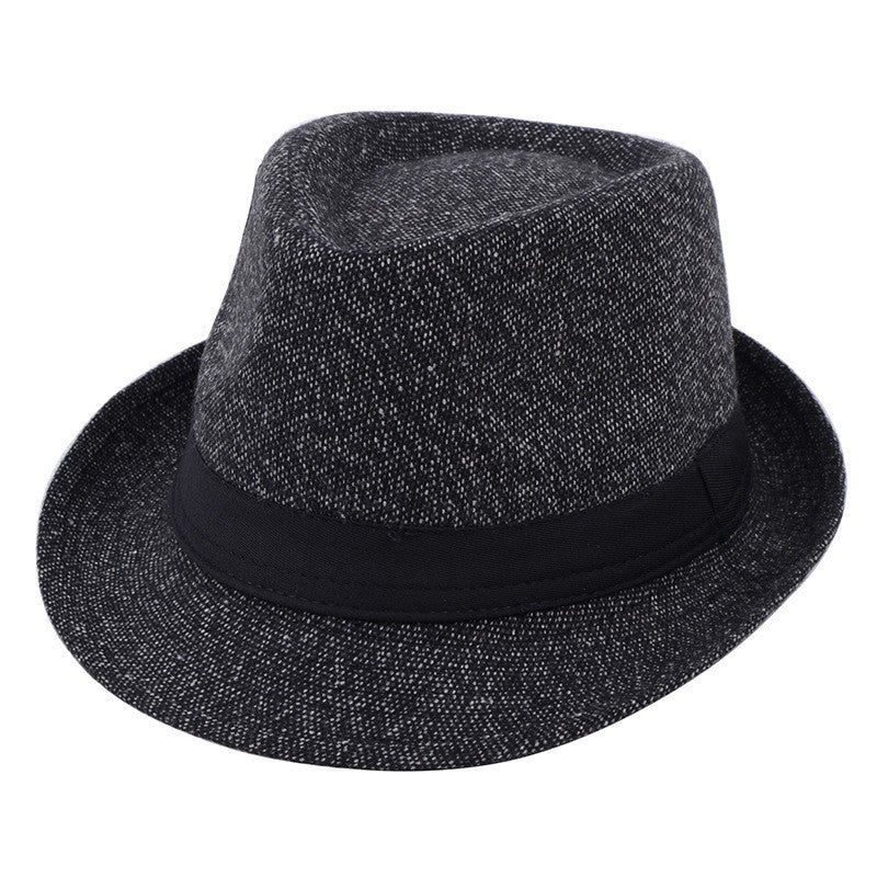 Chapéu de Lã para Casamento Primavera Verão para Homens de Meia-Idade, Casal, Moda Outono Inverno, Festa Xadrez, Design de Luxo, Chapéu Jazz Fedora para Mulheres