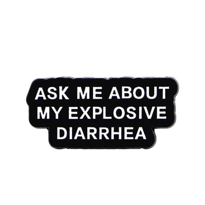 MEMENTO MORI Lapel Pins for Backpack Enamel Pin Cool Men Women Brooch for Clothes Briefcase Badges Jewelry Accessories