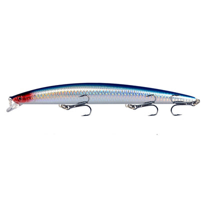 1pcs 18cm 24g Minnow Fishing Lure Laser Hard Artificial Bait Plastic Big Fake Fish Lures Sea Fishing Bait Crankbait Wobblers