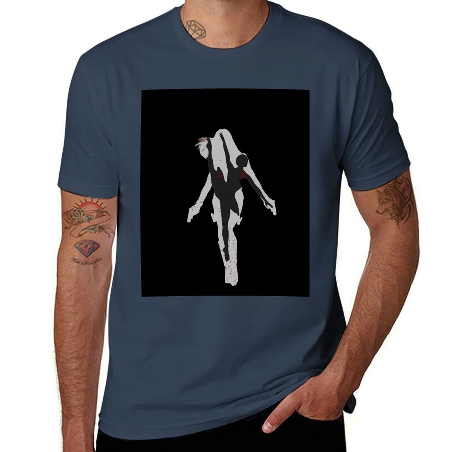 black widow artwork T-Shirt t shirt man luxury g man t shirts for men t shirt man plain T-Shirt