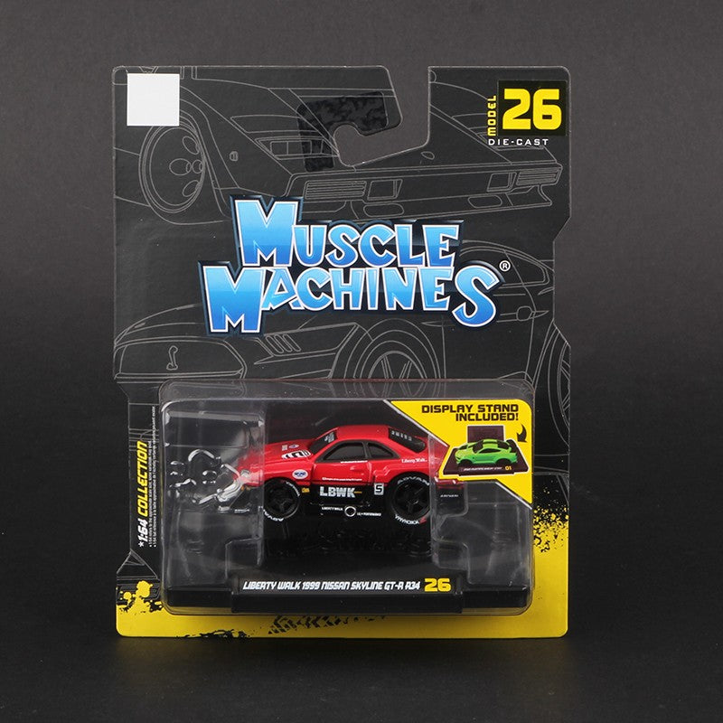 Conjunto de veículos Maisto 1:64 Ferrari Ford Chevrolet Shelby Buick Toyota Audi Nissan Muscle, série de modelos de carros em miniatura Die Cast