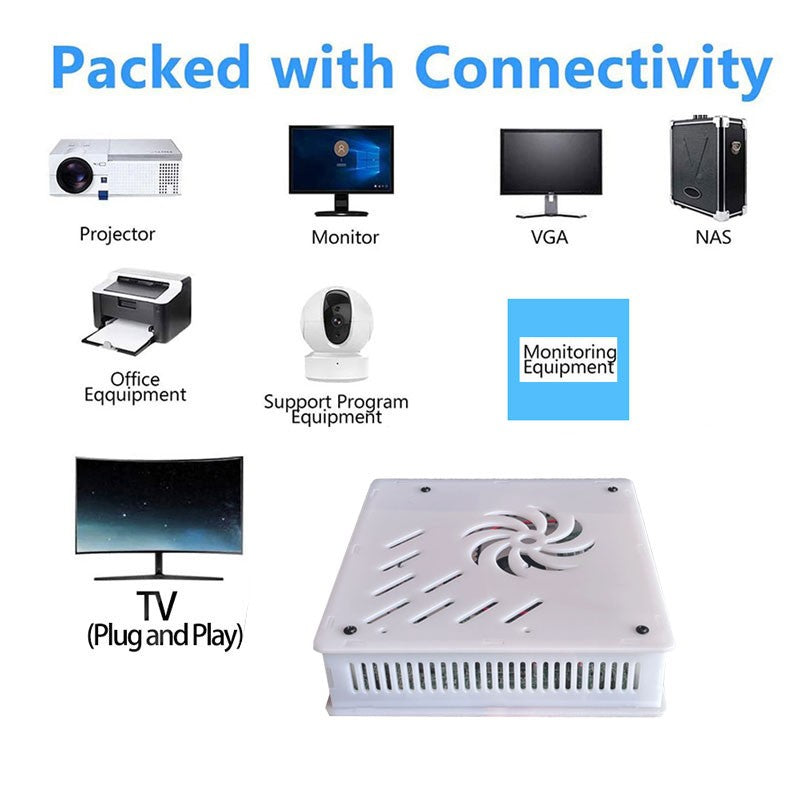 2026 New X8 Retro Game Console 500GB | 70,000+ Games | 60+ Emulators | 4K HD | Plug & Play | PS2 Wii PSP GC N64 Xbox Dual System