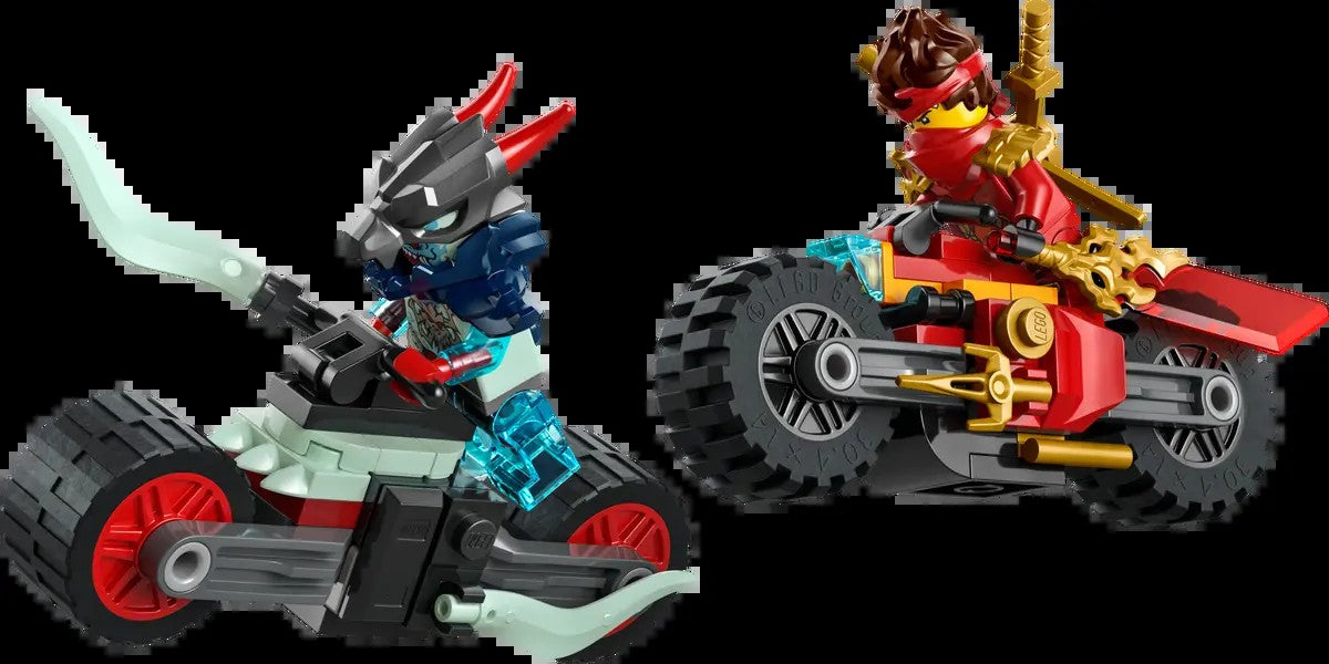 LEGO Phantom Ninja 71838 Perseguição de Moto do Kai Brinquedo de Bloco de Montar Quebra-Cabeça Presente