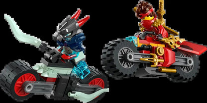 LEGO Phantom Ninja 71838 Perseguição de Moto do Kai Brinquedo de Bloco de Montar Quebra-Cabeça Presente