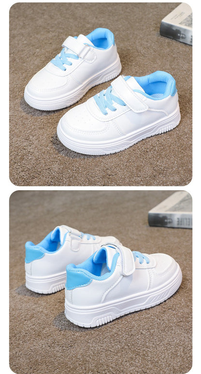 2025 Girl shoe spring Autumn Boy White Shoe Casual Running kid Shoe Anti Slip Soft Sole Sneaker kid tenis Hot selling item