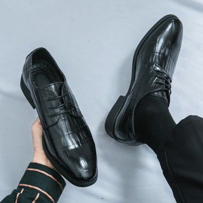 Classic Men Oxford Leather Shoes High Quality Men's Dress Shoes Casual Business Shoes Loafers Male Brogues Formal Shoes Man