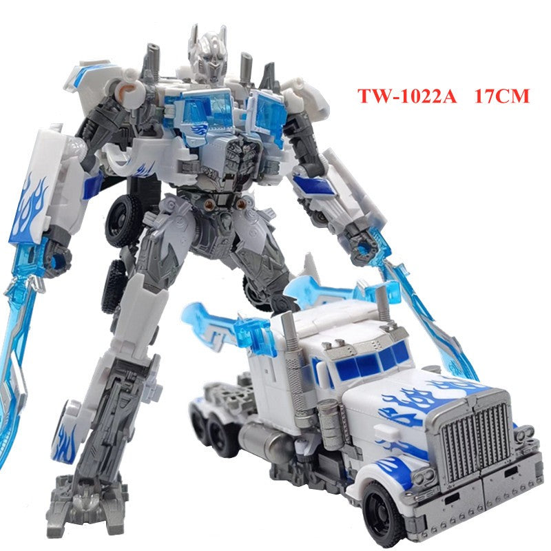 EM ESTOQUE NOVO BAIWEI 18CM Brinquedos de Transformação TW-1024 KO SS Filme Robô Pintado Anime Action Figure Modelo de Carro Presente para Crianças TW-1032