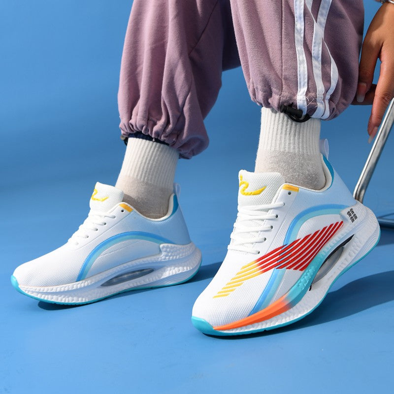 Ultra Light Comfortable Men's Sports Training Shoes Men’s Running Shoes Breathable Thick Sole Shock-absorbing Marathon Sneakers