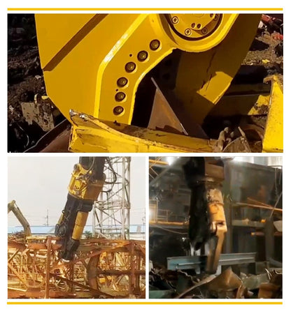 China Durable Construction Metal Processing Double Cylinder Hydraulic Shear