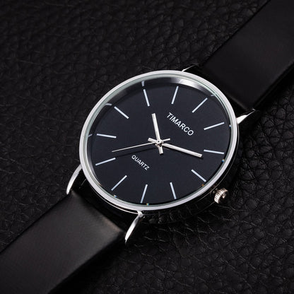 Women's Watches Simple Style Watch Fashion Metal Round Dial Analog Quartz Watch for Men Women Minimalist Watch Quartz Clock