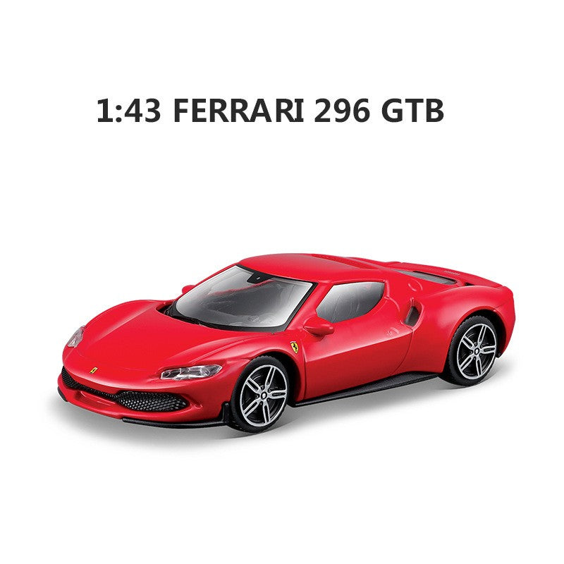Novidade em Estoque Bburago 1:43 Ferrari 12cilindri Liga Miniatura Modelo Diecast Ferrari 296 Gtb Ferrari Purosangue Modelo de Carro Brinquedo Presente