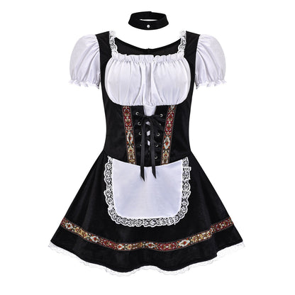 Halloween Party Costumes Makeup Dance Cosplay Clothing Stage Performance Costume Beer Girl Dresses