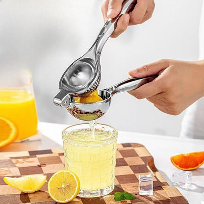 Espremedor Manual de Aço Inoxidável Processador de Suco Espremedor de Limão Laranja Frutas Doméstico Pegador de Limão Acessórios de Cozinha para Prensagem de Frutas
