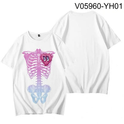 Japan Anime Yumemi Riamu 3D Print T Shirt Women Men Summer O-neck Short Sleeve Funny Tshirt Graphic Cosplay Clothing