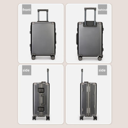 20"/22"/24"/26"/28" Suitcase Fashoin Rolling Luggage Travel Aluminum Frame Case with Wheel Alloy Trolley Bag 20'' Carry-On Cabin