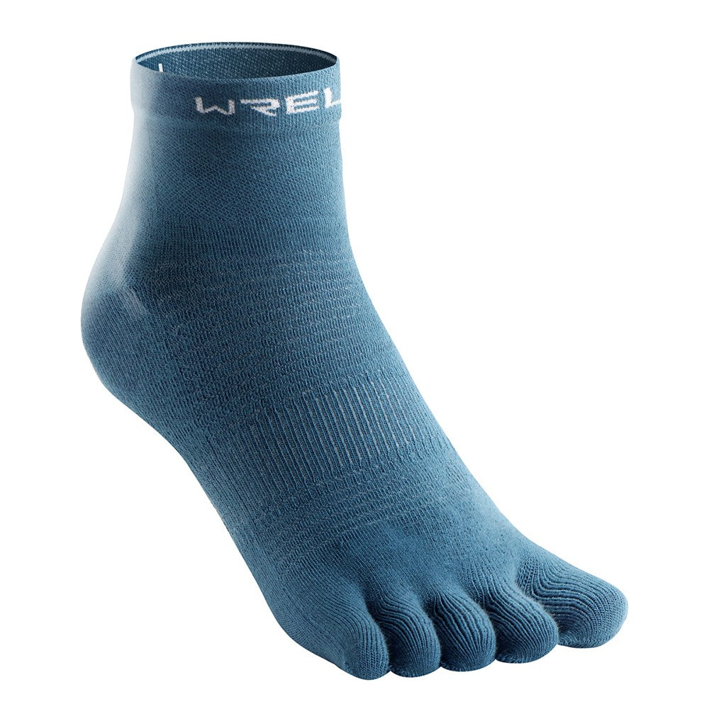 WRELS 1 Pair of New Quick-drying, Sweat-wicking, Breathable CoolMax Split-toe Sports Socks for Marathon Running Fitness Cycling