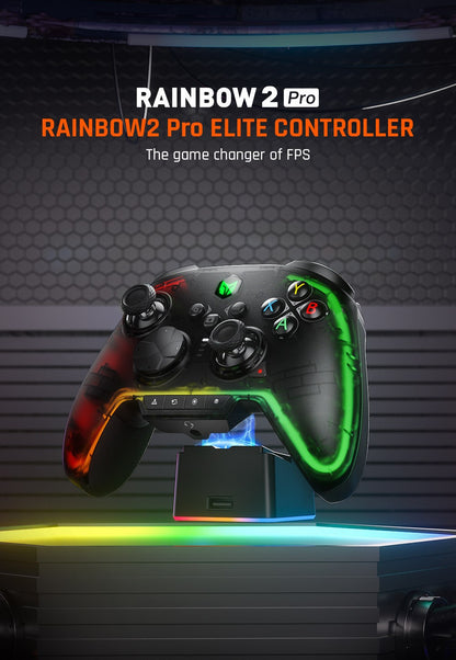 Original BIGBIG WON Rainbow 2 Pro Elite Game Controller Wireless Bluetooth Gamepad FPS Handle Joystick For PC/Switch/ANDROID/IOS