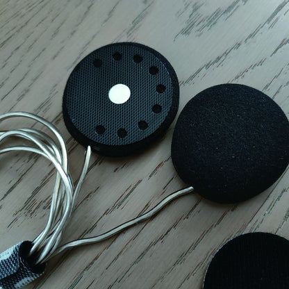 ELFINEAR Helmet Speakers Compatible With RESO/CARDO/ASMAX Devices Compatible with All 3.5mm Communicators