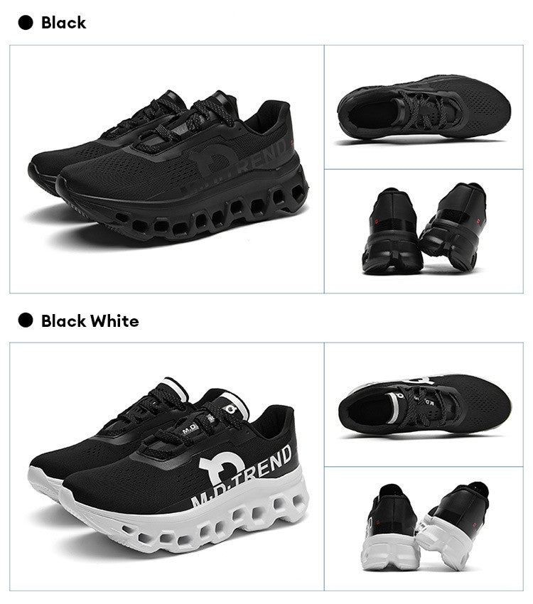 Tênis Masculino com Amortecimento para Corrida Tênis Esportivo Leve Casual Masculino Antiderrapante Tênis Esportivo para Viagens ao Ar Livre Caminhada