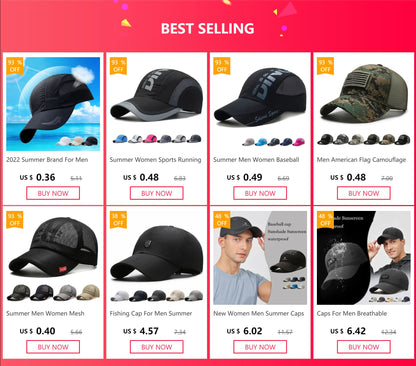 2024 Summer Brand For Men Sports Running Sweat Baseball Cap Male Canada Golf Quick Dry Women Kpop Solid Snapback Bone Mesh Hat