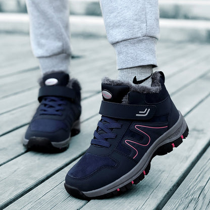 2025 Women Winter Snow Boots For Men And Women Outdoor Hiking Boots Non-Slip Warm Woman's Sneakers Size 35-45 Ankle Footwear