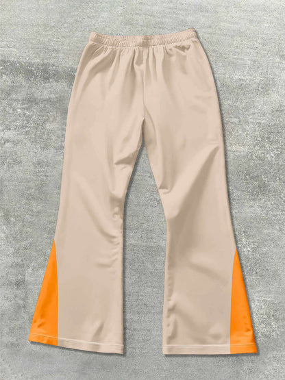 Y2k Flared Pants Men Loose 3D Print Trousers Casual Sweatpants Mid Waist Sporty Female Clothes Streetwear Hip Hop Vintage Pants