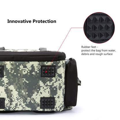 Bassdash Fishing Bag Tackle Backpack Leve Tático Caixa de Pesca Multifuncional