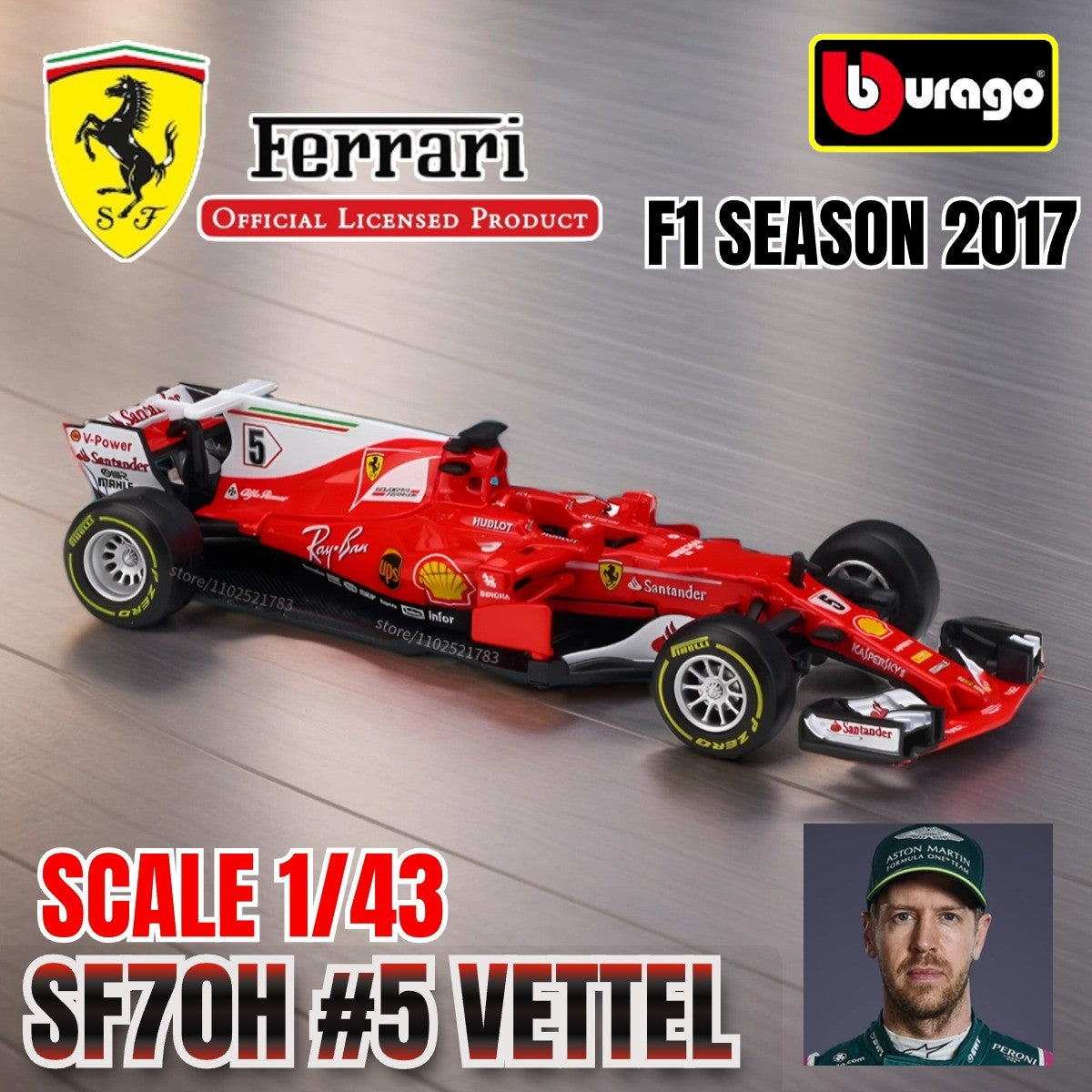 Bburago 1:43 Modelo de Carro de Corrida F1 Réplica em Miniatura Red Bull Mercedes Ferrari Veículo Presente de Natal Brinquedo Infantil para Amigo Menino