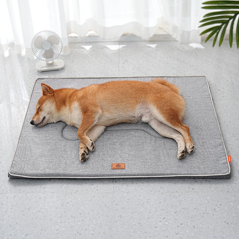 Cama de Cachorro Lavável de Inverno Almofada Reversível para Caixas de Transporte Cama Macia e Fofa para Canis Colchão para Cachorros Grandes, Médios e Pequenos