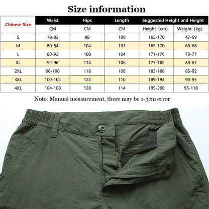 Calça Cargo Tática Masculina de Verão Leve Casual Impermeável Calça Casual Resistente ao Desgaste Multibolsos para Caminhada ao Ar Livre