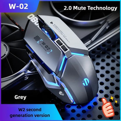 Hot Selling Mechanical Wired Gaming Mouse 9 Keys Macro Definition 12800DPI RGB Backlit Gaming Computer Mouse for Laptop Desktop