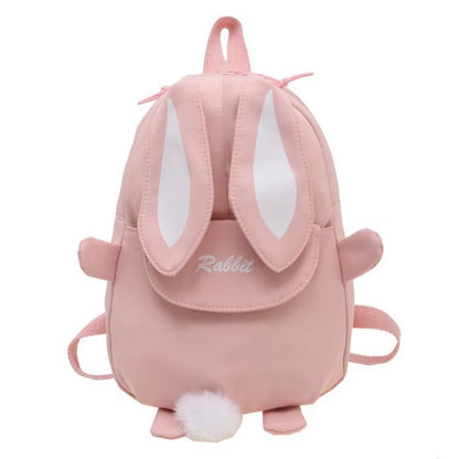 Bolsas de escola infantis de moda, mochilas portáteis de coelho, mochilas de viagem infantis, mochilas escolares fofas para meninos e meninas, bolsa de peito