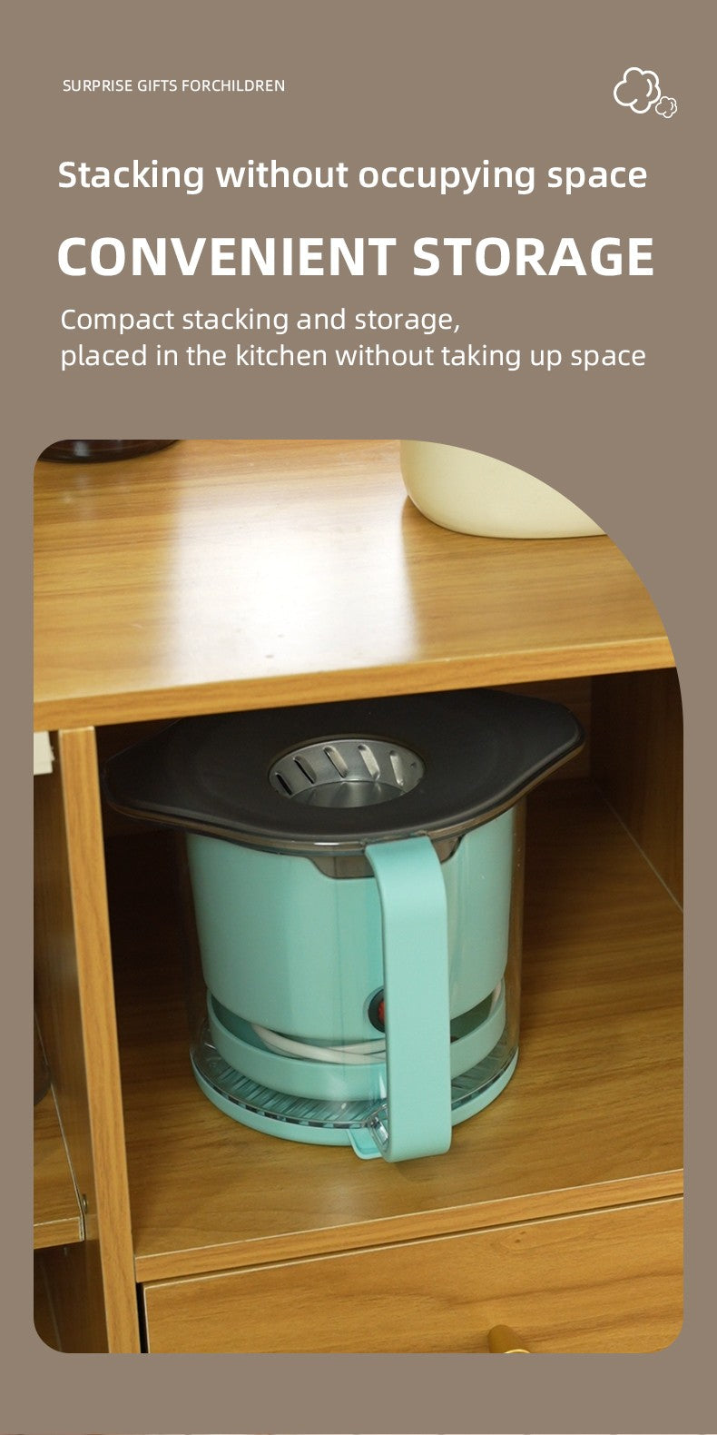 Popcorn Machine Household Healthy Hot Air Oil Free Corn Popcorn Maker For Kitchen Kids Home-made Popcorn Movie Snack 110V/220V