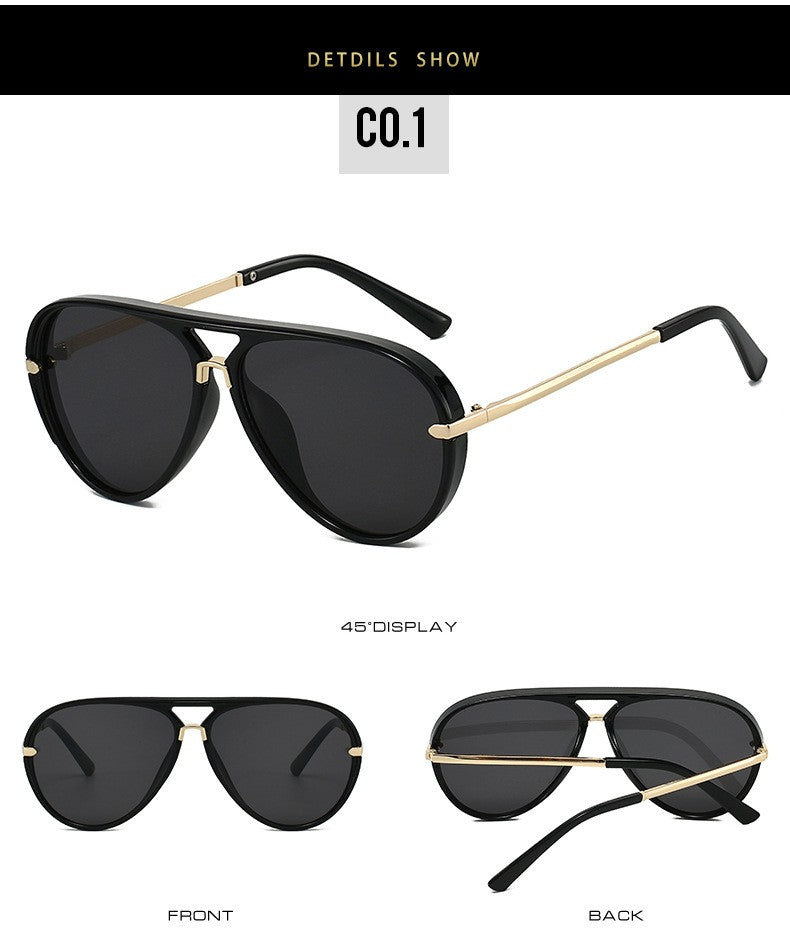 2025 Aviation Sunglasses Women Brand Designer Pilot Sun Glasses Uv400 Simple Fashion Suitable Shades