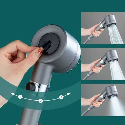 Shower head Shower Filter with Four Modes Bathroom Accessories Head Massage Shower Accessories Shower Knobs Home Furnishings