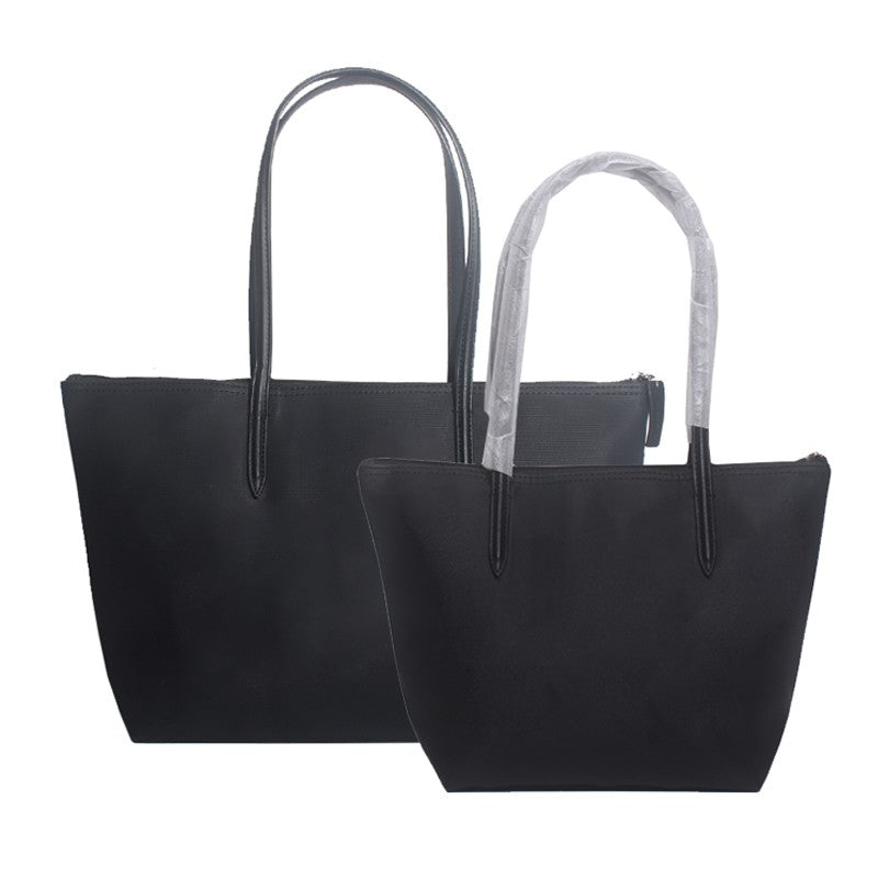 Women's Crocodile Tote Bag Purse Large Capacity Shoulder Bags Female Wallet Handbag Set Casual Travel Beach Shopping Bag