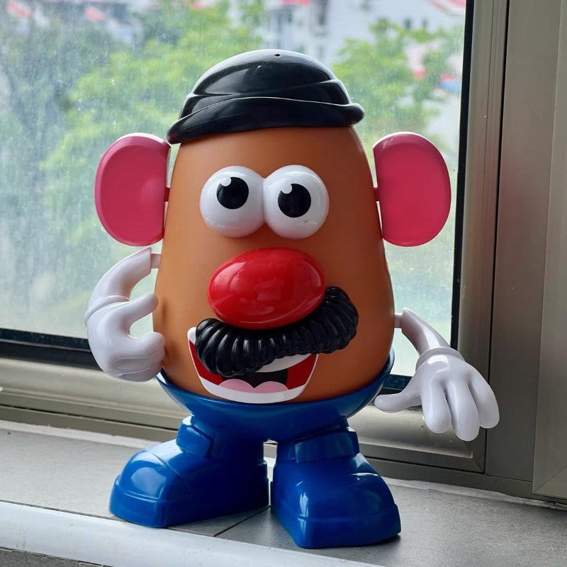 Disney Toy Story Sr. Cabeça de Batata Q Edição Modelo Figura Desenho Animado Criativo de Alto Valor Ornamentos de Mesa de Computador Fofos Presente de Aniversário