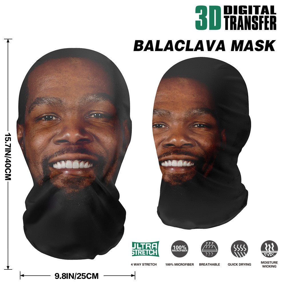 Full Face Mask Celebrity Ball-game Star Face Mask Simulation kanye Shiesty Mesh Mask For Men Party Supplies Cosplay Props NoveL