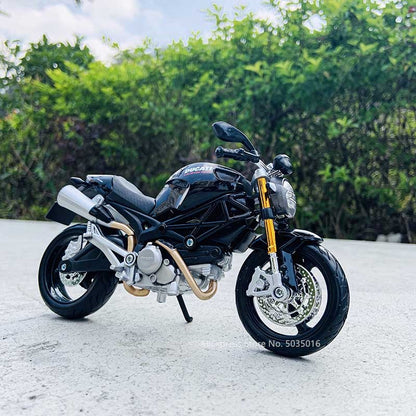 Maisto 1:12 Ducati Monster 696 Die-cast liga motocicleta modelo carro modelos coleção presente brinquedo ferramenta