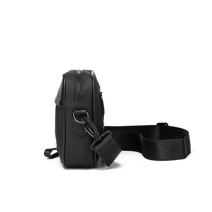 High Quality Soft PU Leather Male Small Shoulder Bag Fashion Men's Mini Handbag Casual Male Day Clutch Phone Bag