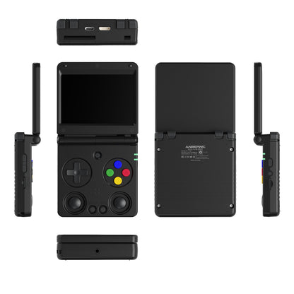 RG34XXSP ANBERNIC Flip Retro Handheld Game Console 3.4 Inch  Screen H700 Pocket Game Player Support PSP PS1 GBA NDS Arcade
