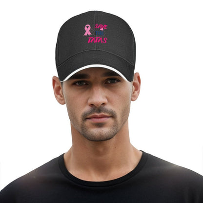 save the tatas shirt Baseball Cap Luxury Man Hat Luxury Hat Visor Kids Hat Women's Beach Visor Men's