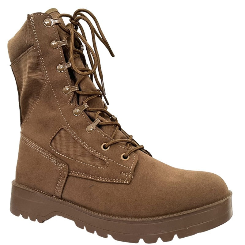 Novas Botas Táticas de Combate Masculinas de Couro para Homens, Botas Masculinas Respiráveis de Cano Curto para Caminhada ao Ar Livre e Deserto