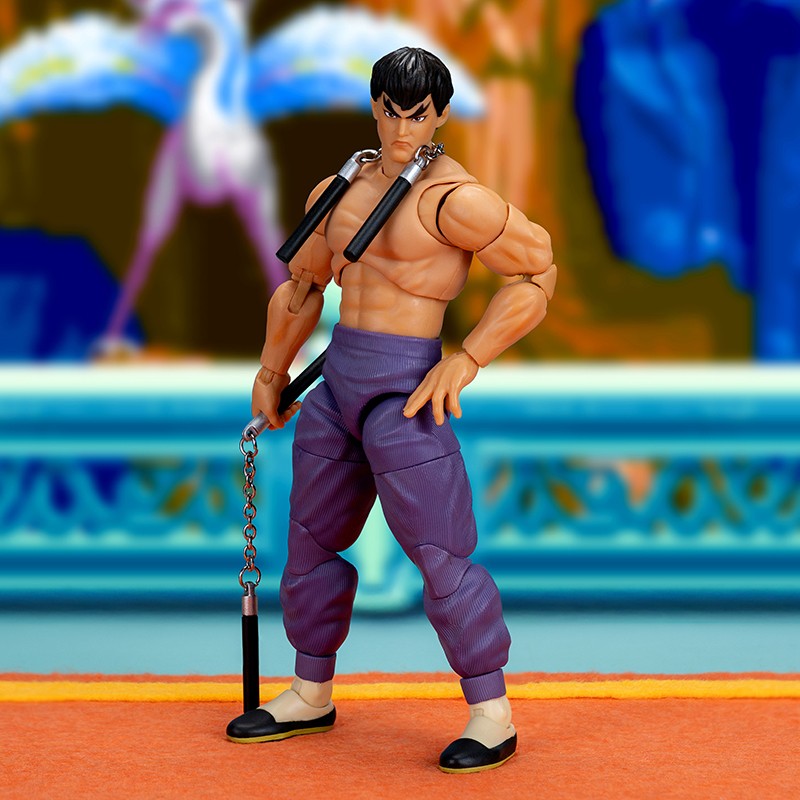 Original jada Street Fighter 1/12 figure limited edition Feilong Dalsim 6-inch movable model collection finished product
