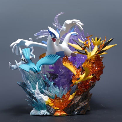 31cm/12,2in Anime Pokémon Figura Pássaro Lendário Pokémon Bonecos de Ação Estátua Pvc Coleção Brinquedos Modelo Presentes